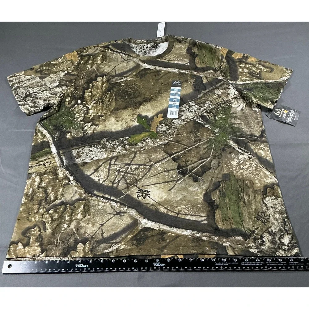 Realtree APX Mens Camo Tee‎ Short Sleeve T-Shirt 2XL RTAPX IVO51061 New